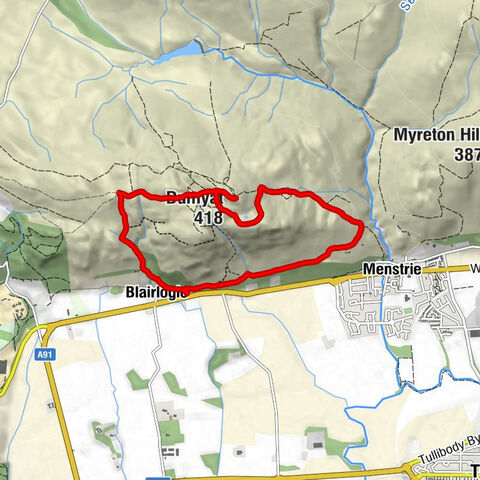 Blairlogie - Dumyat - Menstrie