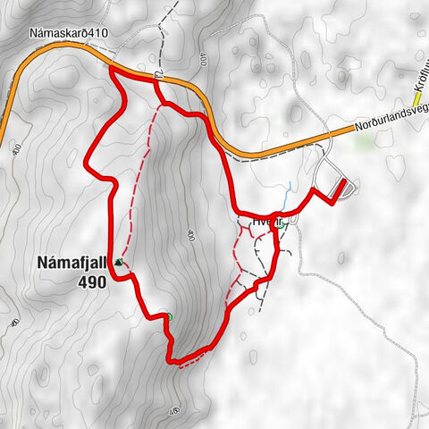Þingeyjarsveit - Hverir - Námafjall
