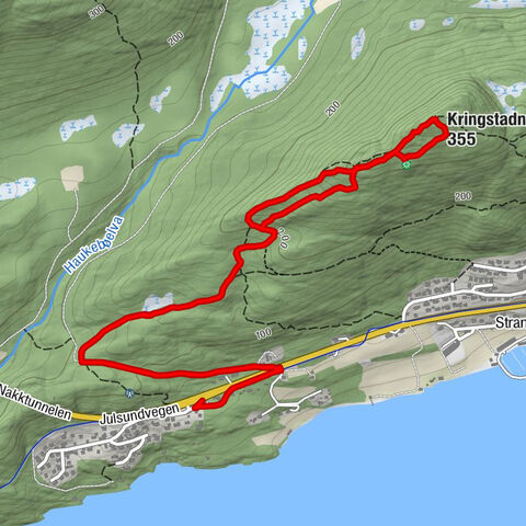 Molde - Djupdalen - Kringstadnakken