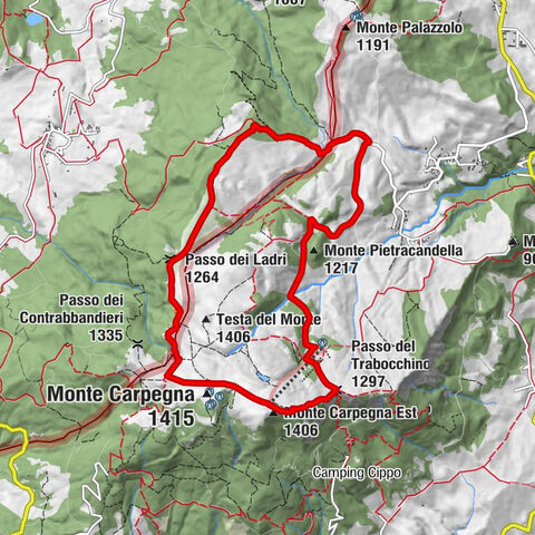 Rifugio dell'Eremo - Monte Carpegna Est - Monte Carpegna - Montecopiolo