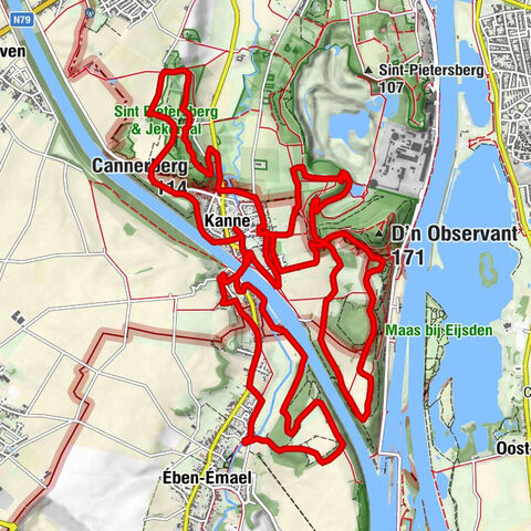 Kanne - Cannerberg - Heilig Grafkapel - Sint-Hubertuskerk