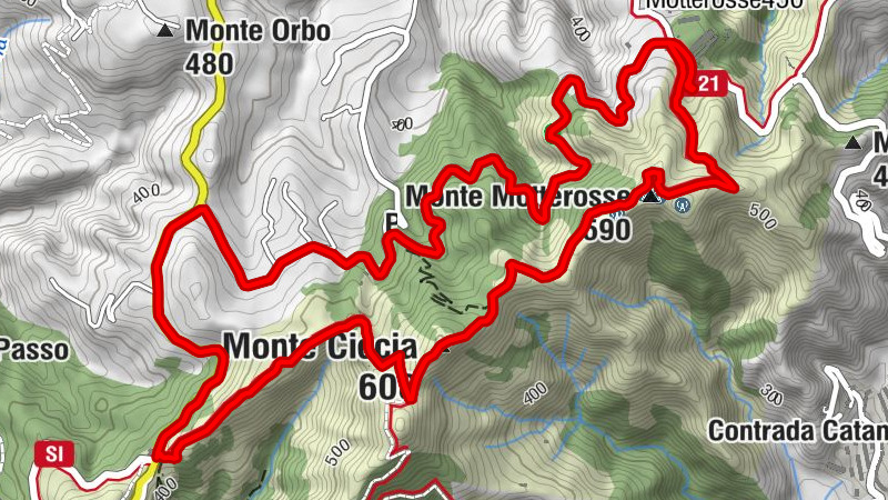 Portella Castanea - Monte Tidora - Monte Ciccia - Pizzo Carbonaro