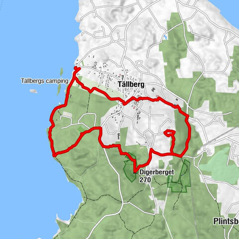 Leksands kommun - Digerberget - Tällberg - Tällbergsgården