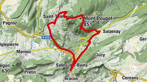 Église Notre-Dame - Mont Poupet - Église Saint-Maurice - Salins-les-Bains