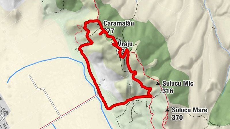 Fântâna de Leac - Caramalău - Vraju - Măcin