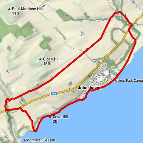 Johnshaven - Benholm - East Mathers - Cove Hill