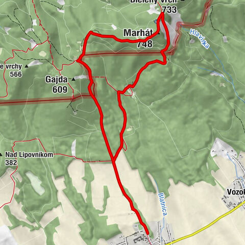 Nitrianska Blatnica - Rotunda sv. Juraja - Marhát