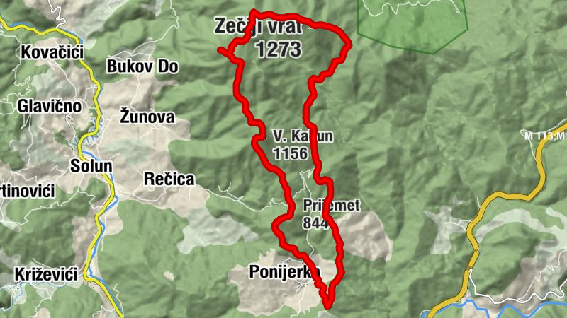 PD Nusret Džakmić Nuki - Zečiji vrat - Bijeli vrh - V. Kabun