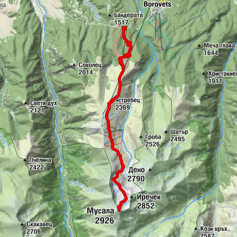 Самоков - Ястребец - Мусала - Хижа Ястребец