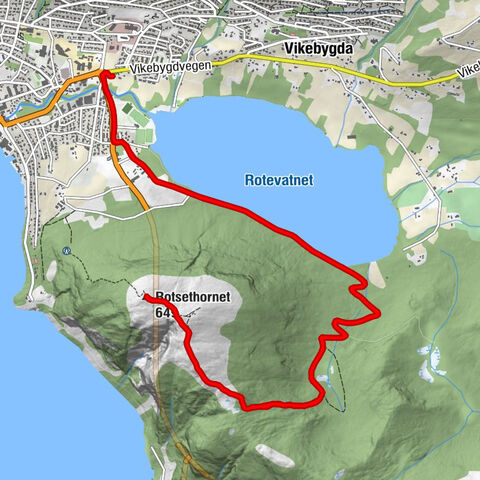 Volda - Rotsethornet - Instehornet