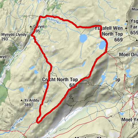 Nantmor Mountain Centre - Cnicht - Cnicht North Top - Beddgelert