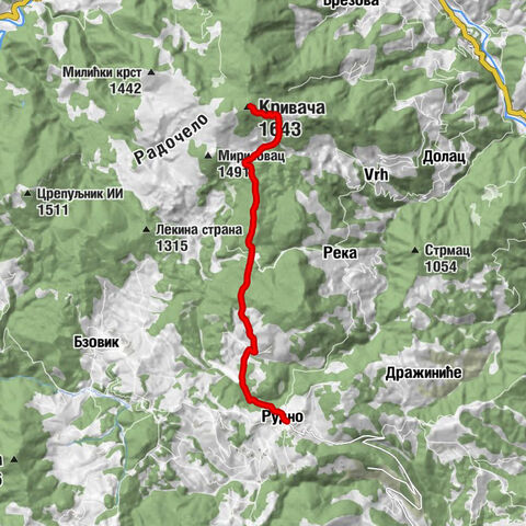 Tabor , kod Belog - Рудно - Кривача