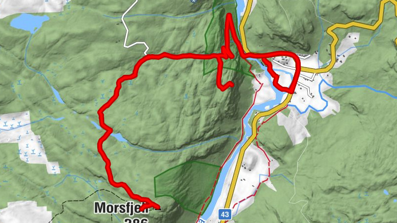 Kvåsfossen - Morsfjell - Kvås kirke - Lyngdal