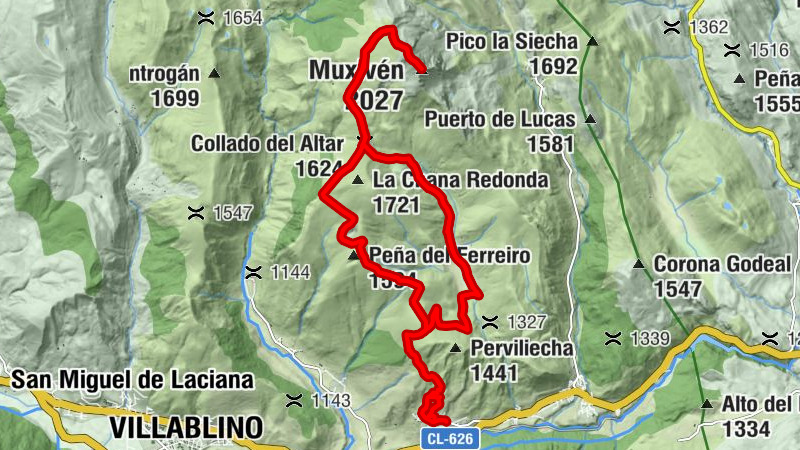 Robles de Laciana - Fuente Los Carrizales - Collado del Altar - Muxivén