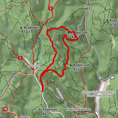Gradska četvrt Podsused - Vrapče - Babin zub - mbarić - Dedin zub