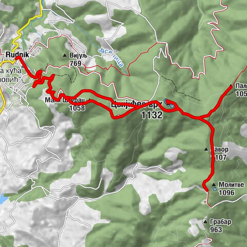 Sanset - Средњи Штурац - Цвијићев врх - Јавор