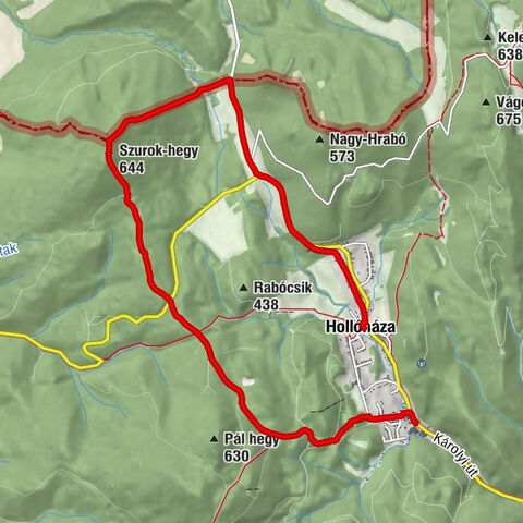 Füzér - Szurok-hegy - Smolák - Hollóháza