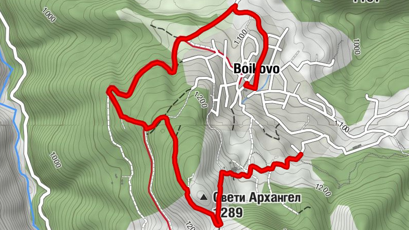 Пловдив - Свети Архангел - Св. Атанас - Бойково