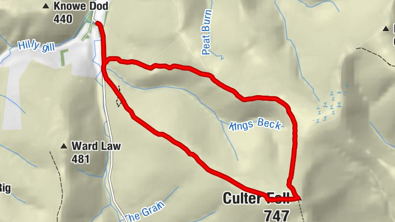 Scottish Borders - Culter Fell - Juniper Knowe - South Lanarkshire