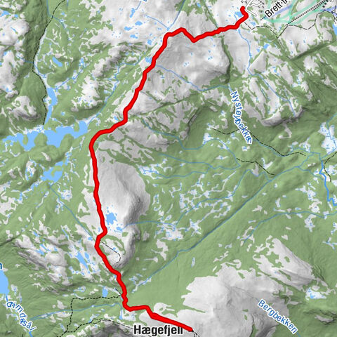 Kviteseid - Hægefjell