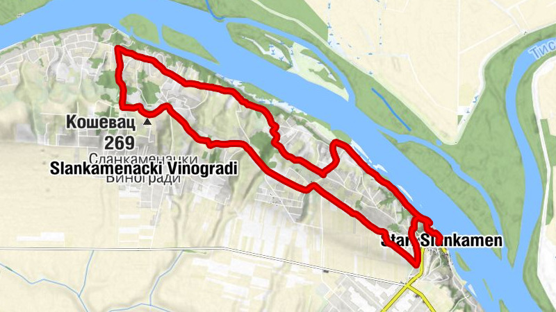 Стари Сланкамен - Римокатоличка црква - Кошевац - Чарда код Мике Аласа
