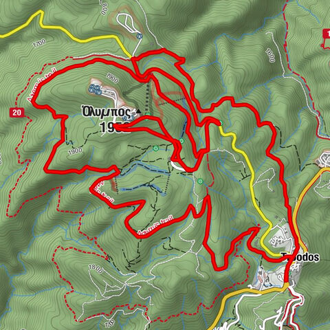 Troodos Hotel - North Face - Όλυμπος - Fereos Park Troodos Cyprus