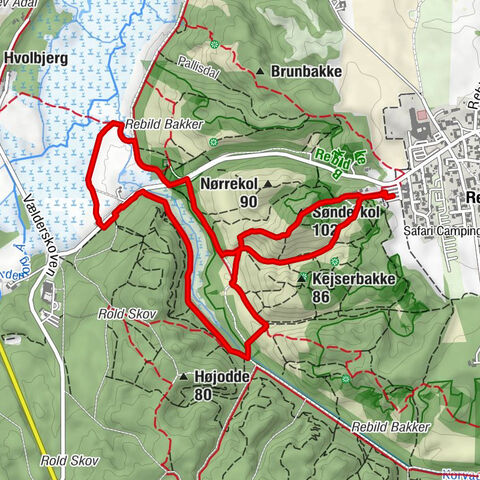 Rebild - Sønderkol - Kejserbakke