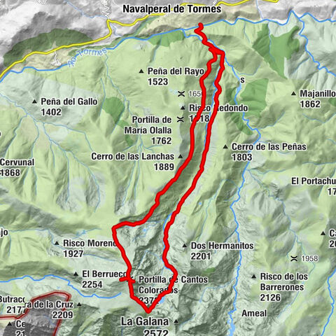 Navalperal de Tormes - Meapoco Este - Meapoco Oeste - El Calvitero