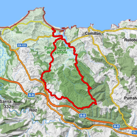 El Pajaro Amarillo - Parking - Monte Corona - Ermita de San Roque