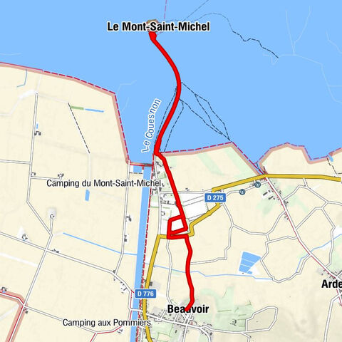 Église Saint-Michel - La Caserne - Mont Saint-Michel - Beauvoir