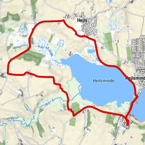 Slusebakke - Hejls Kirke - Bøgebjerg - Kolding Kommune