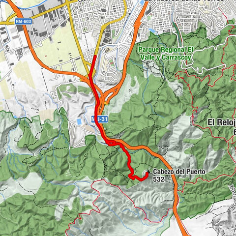 El Palmar o Lugar de Don Juan - Cabezo del Puerto