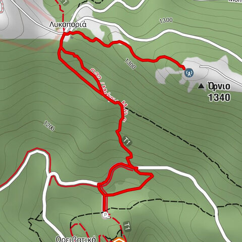 Κοινότητα Αχαρνών - Άγιος Γεώργιος - Όρνιο - Λυκοποριά