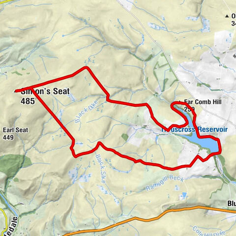 Thruscross - Cart How - Simon's Seat - Far Comb Hill