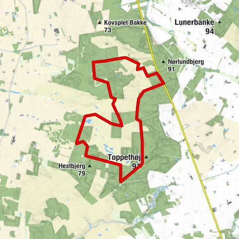 Ikast-Brande Kommune - Toppethøj - Søbjerg - Højbjerg