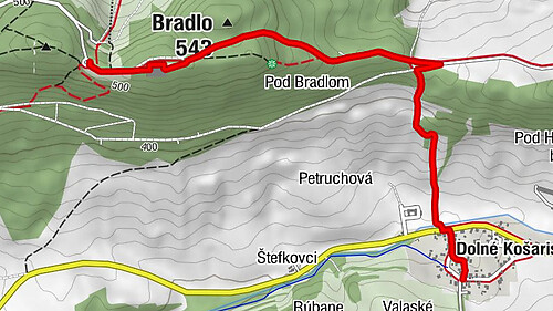 Holotéch víška - Bradlo - Priepasné