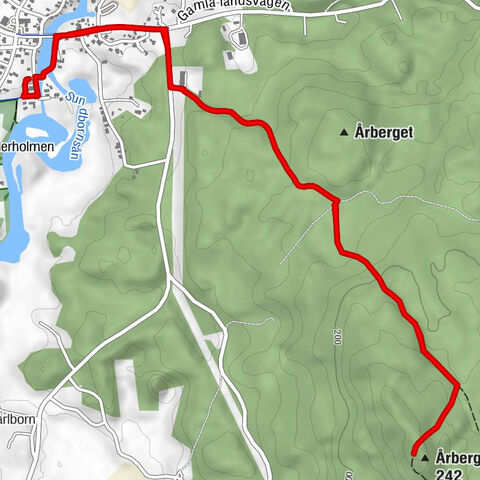 Falu kommun - Sundborn - Årberget