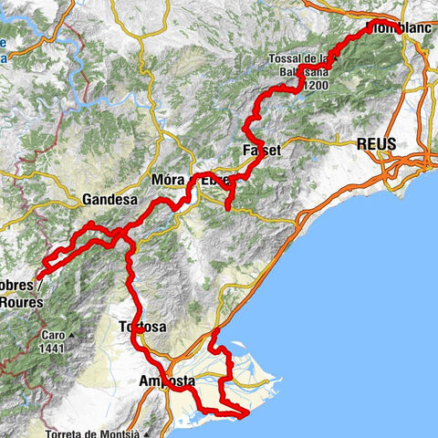 Montblanc - Església de l'Hospital de Santa Magdalena - la Moleta - l'Ampolla