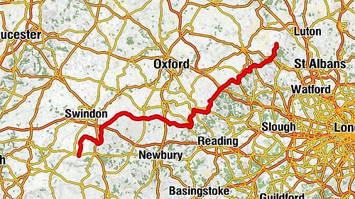 Overton Hill - Liddington Hill - White Horse Hill - The Ridgeway Trailhead (Northeast Side)