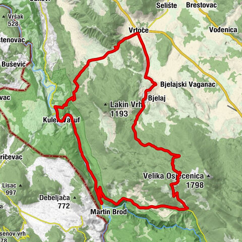 Općina Bosanski Petrovac - Vrtoče - Busije - Kulen Vakuf