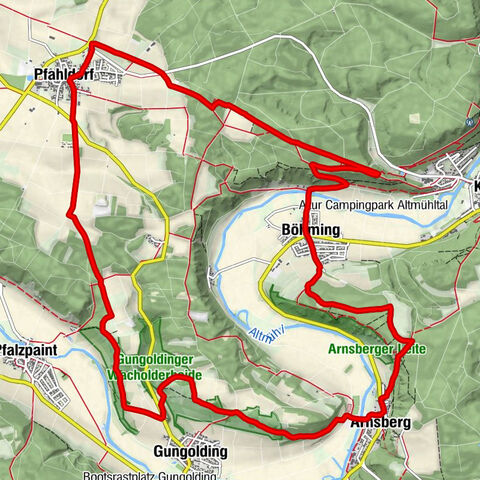 Pfahldorf - Mariä Himmelfahrt - St. Johann Baptist - Geyer