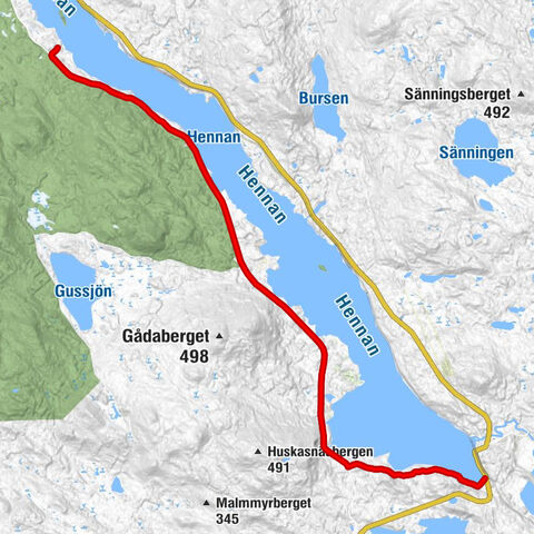 Hennan Camping - Huskasnäs - Ljusdals kommun