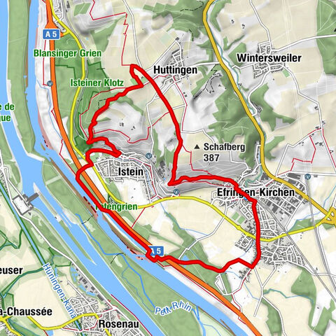 Efringen-Kirchen - Sankt Veit Kapelle - Friedhofskapelle Huttingen - Walsers