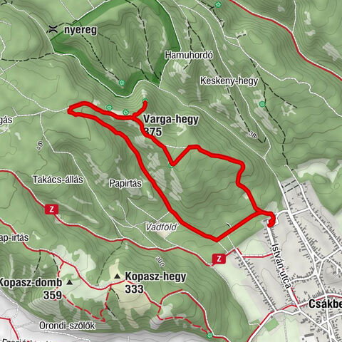 Csákberény - Varga-hegy