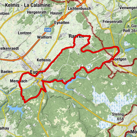 Eupen - Friedenskirche - Werthkapelle - Kapelle St. Lambertus - Sankt Johannes-Baptist Enthauptungskapelle