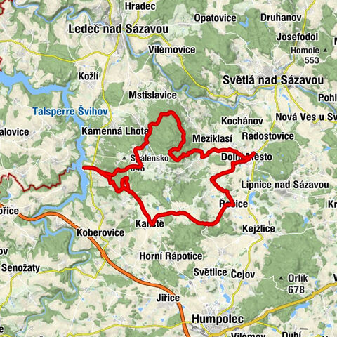 Kostel sv. Martina  - Loukov - Kaple sv. Jana M. Vianney - Dolní Město