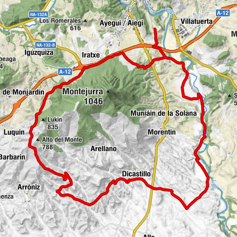 Corral Zarapuz - Dicastillo - Los Regajos - Iratxe