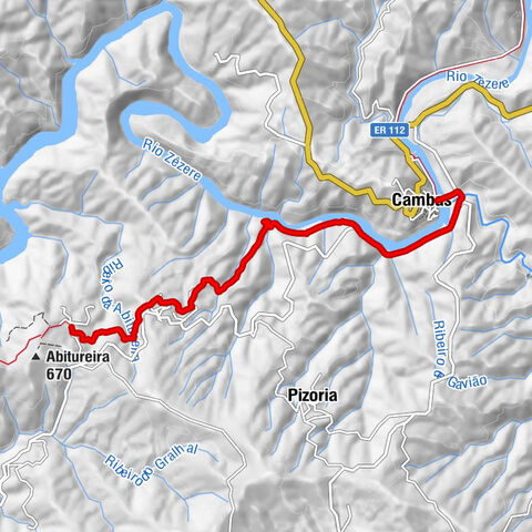 Cambas - Rouco de Baixo - Rouco de Cima - Abitureira