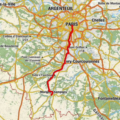 Paris - Église Saint-Pierre-Saint-Paul - Église Saint-Basile - Étampes