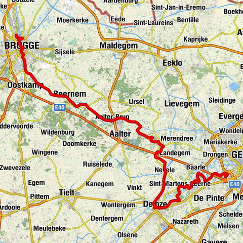 Gent - Sint-Martinuskerk - Sint-Petrus en Pauluskerk - Sint-Pieters